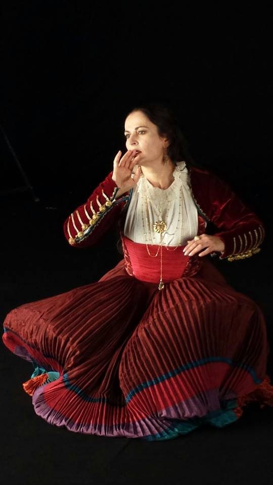 Dettaglio di costume per La Jura di Gavino Gabriel, Teatro Lirico di Cagliari 2015