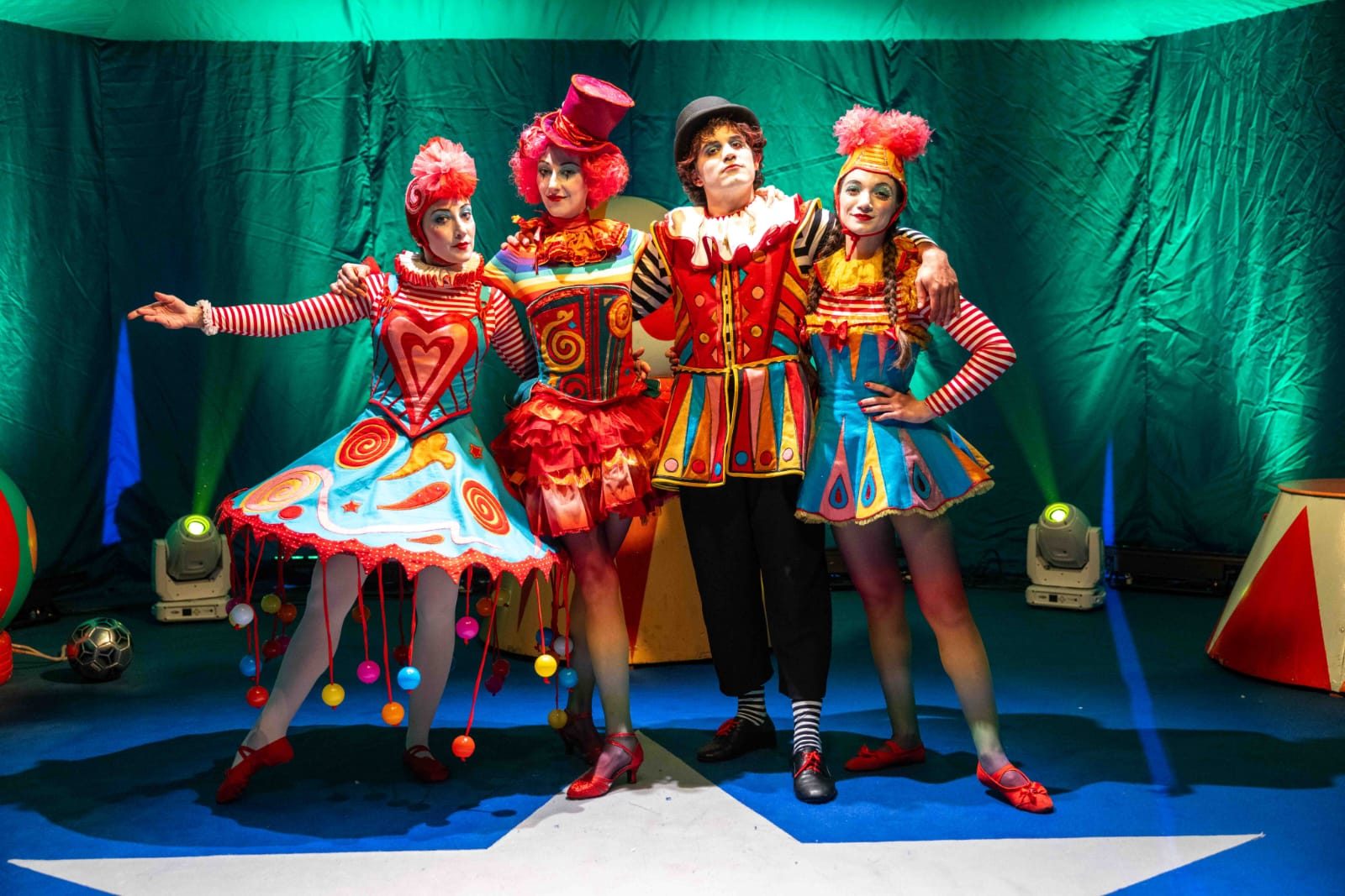 Winter Circus, Industrial Village Torino 2023, regia di Cristian Taraborrelli, produzione FilmmasterEvents: costumi di Angela Buscemi
